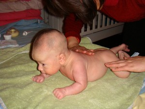 masajes bebés