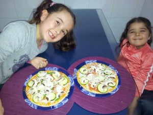 Pizza de verduras