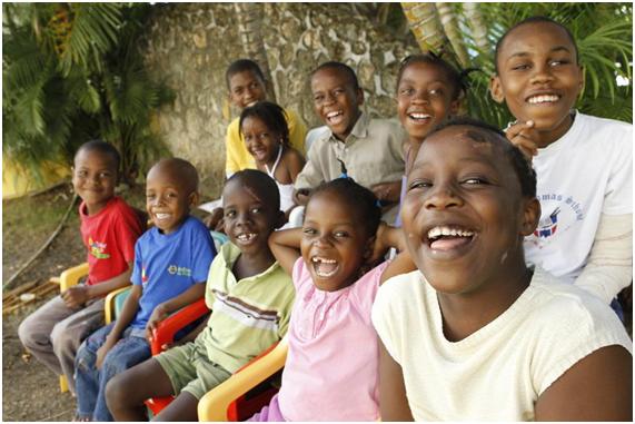 niños haití
