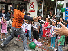 niños jugando