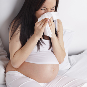 embarazo alergias